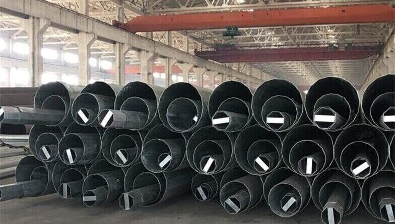 polygonal welded poles